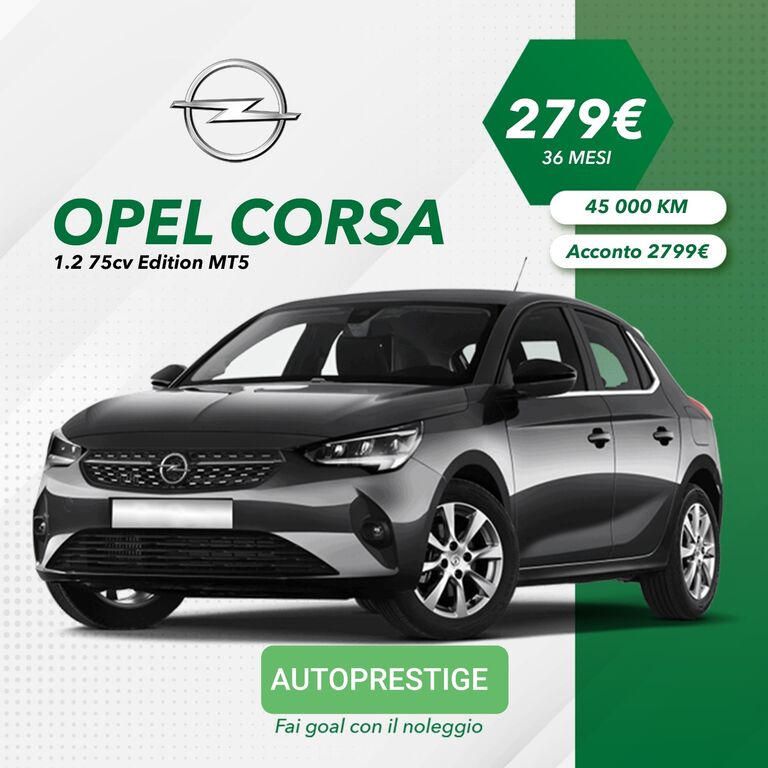 5291506  OPEL CORSA 1.2 75 CV Edition